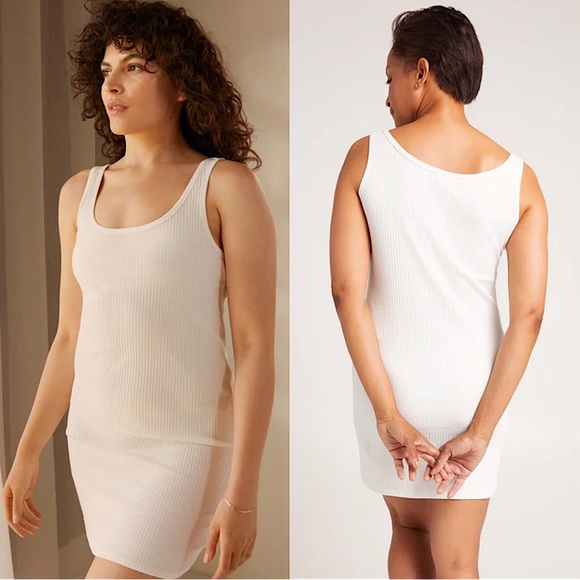 knix Dresses & Skirts - KNIX Black Pima Cotton Tank Dress